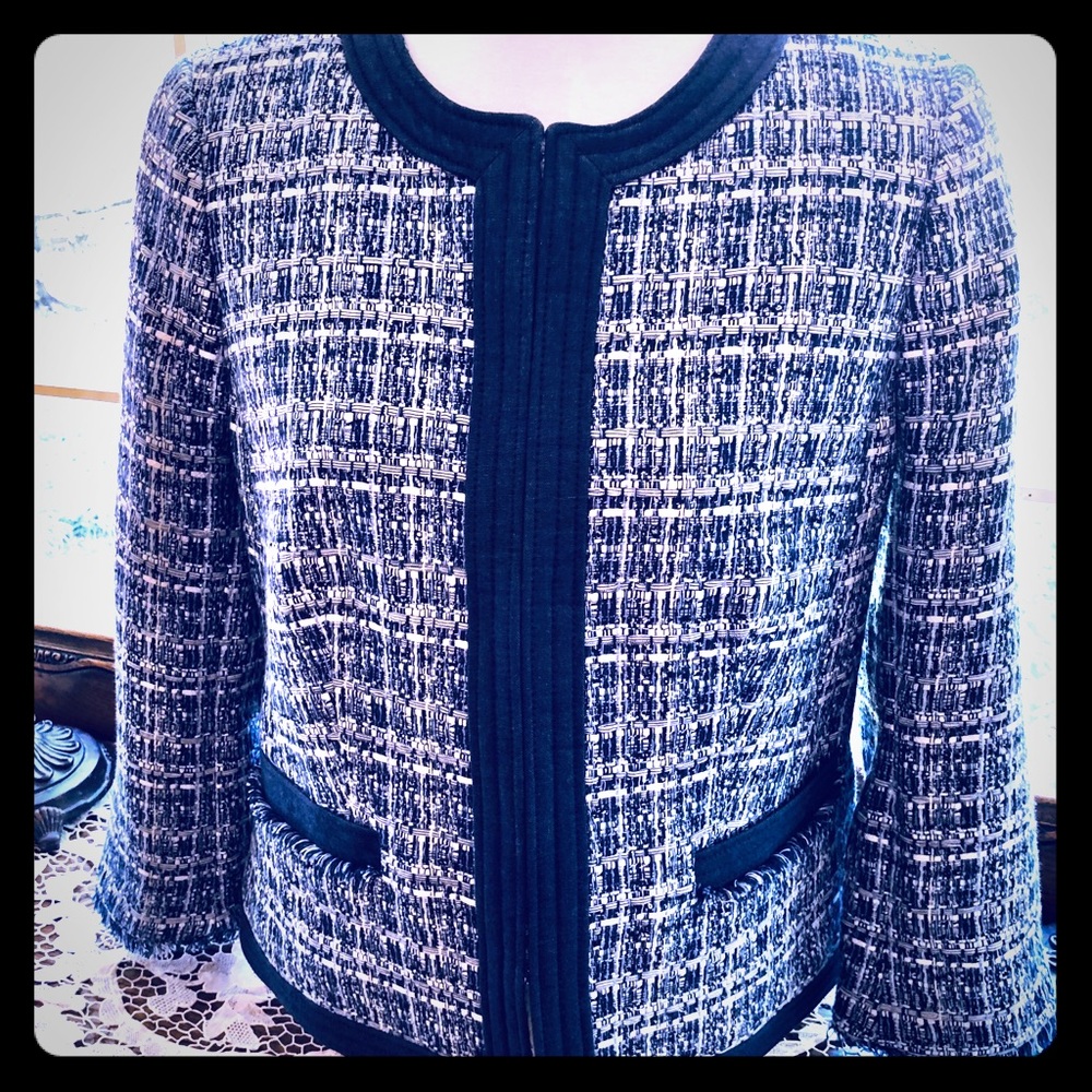 TALBOTS WOVEN JACKET